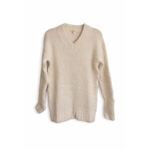 NWT Koton Casuals Chunky Knit V-Neck Sweater Size Large